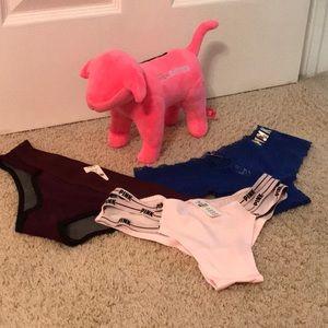 NWT Victoria’s Secret Pink UW & PN Dog
